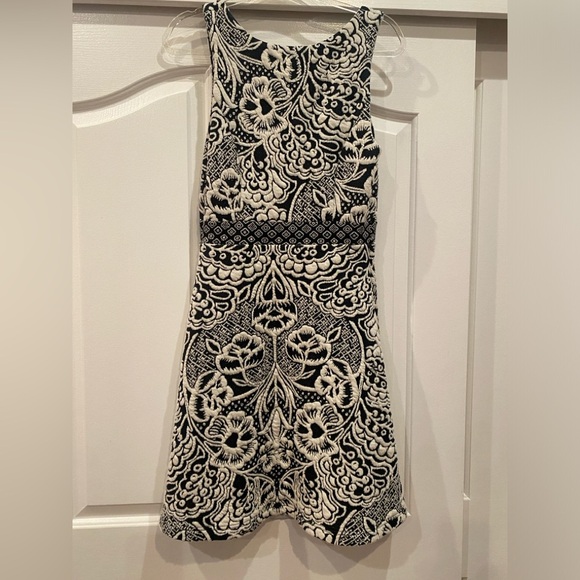 Anthropologie Ett Twa Valery Floral Jacquard Structured Knit Dress Size S - Picture 4 of 7